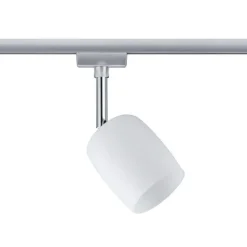 Paulmann URail spot Blossom krom matt, satin glass