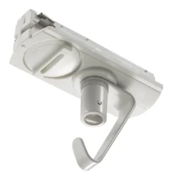 Pendeladapter for skinnesystem venstre, hvit