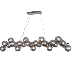 Pendellampe Dallas, krom