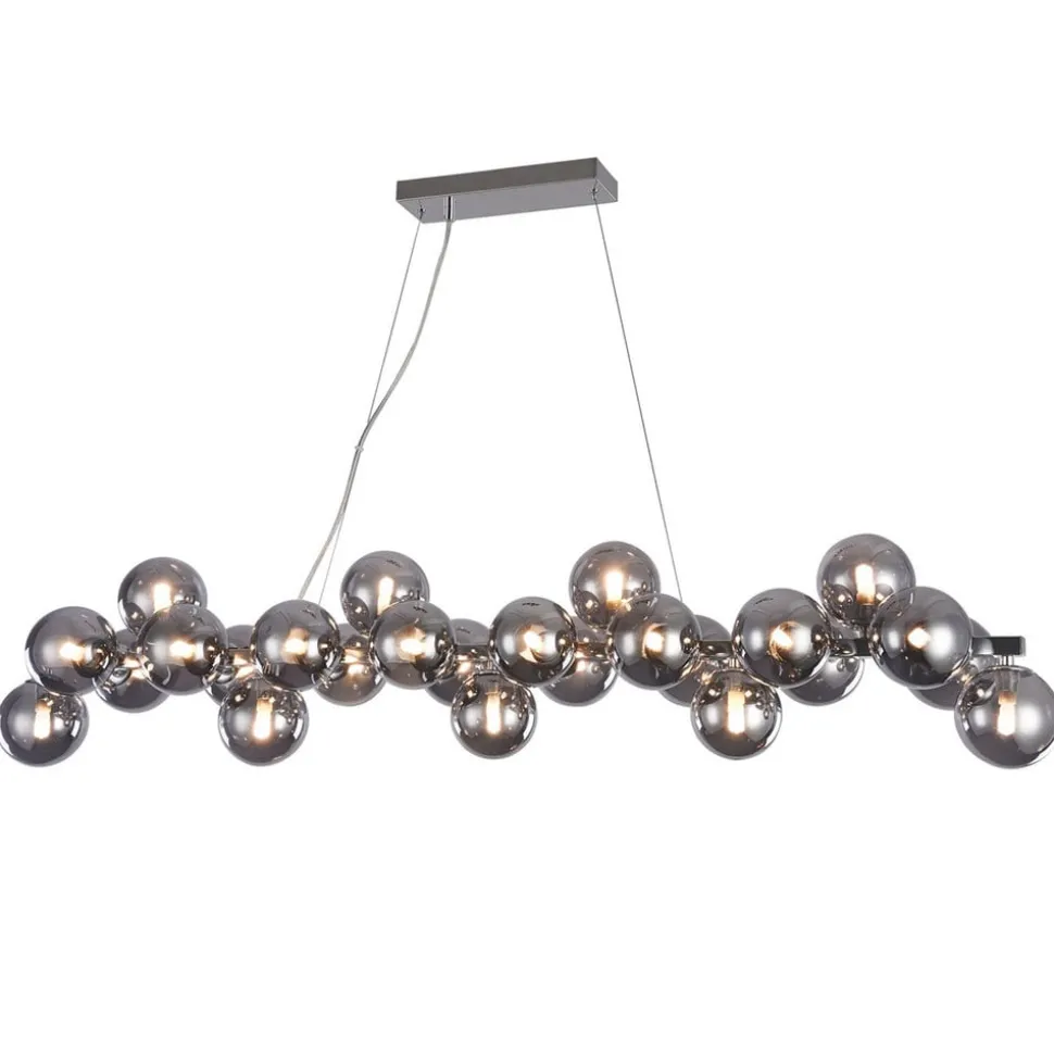 Pendellampe Dallas, krom