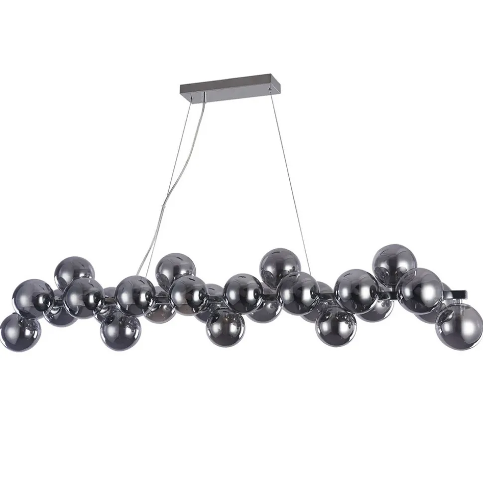 Pendellampe Dallas, krom