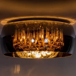 Perletaklampe i glass, Ø 50 cm, med en diameter på 50 cm