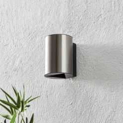 Philips Buxus – utendørs LED-vegglampe i stål