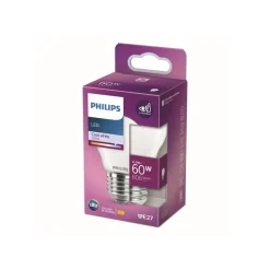 Philips Classic LED-pære E27 P45 6,5W matt 4 000 K