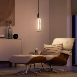 Philips Crystal Giant røyk LED-pære E27 7W