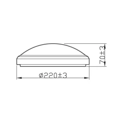 Philips Doris LED-utelampe IP54 2 700 K svart