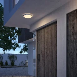 Philips Doris LED-utelampe IP54 2 700 K nikkel