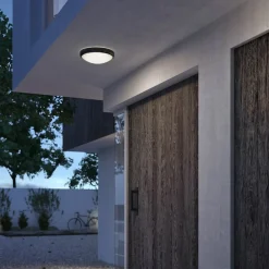 Philips Doris LED-utelampe IP54 4 000 K svart