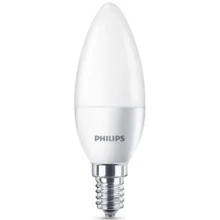 Philips E14 4,3 W 840 LED-mignonpære matt