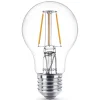 Philips E27 A60 LED-pære filament 4W 2 700 K klar