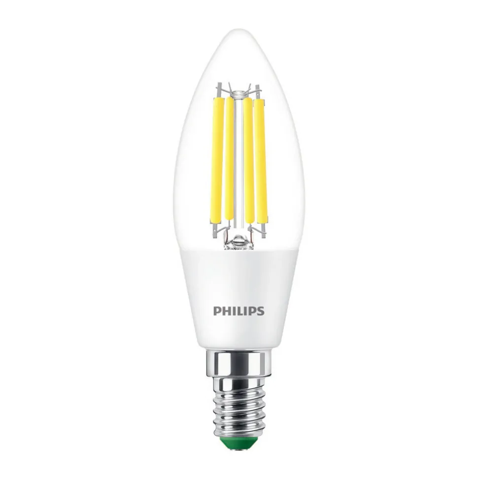 Philips E14 LED-lys C35 2,3W 485lm 4 000 K klar