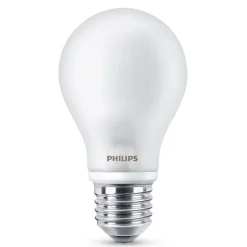 Philips E27 7W 840 A60 LED-pære matt