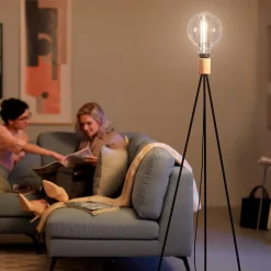 Philips Giant Globe røykfylt LED-pære E27 6,5W