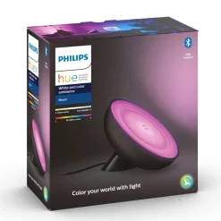 Philips Hue Bloom bordlampe svart, white & color
