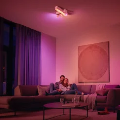 Philips Hue Centris Cross LED-spotlight, hvit, 3 lyskilder RGB CCT