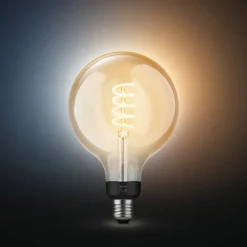 Philips Hue E27 7W LED-pære Giant Globe Filament