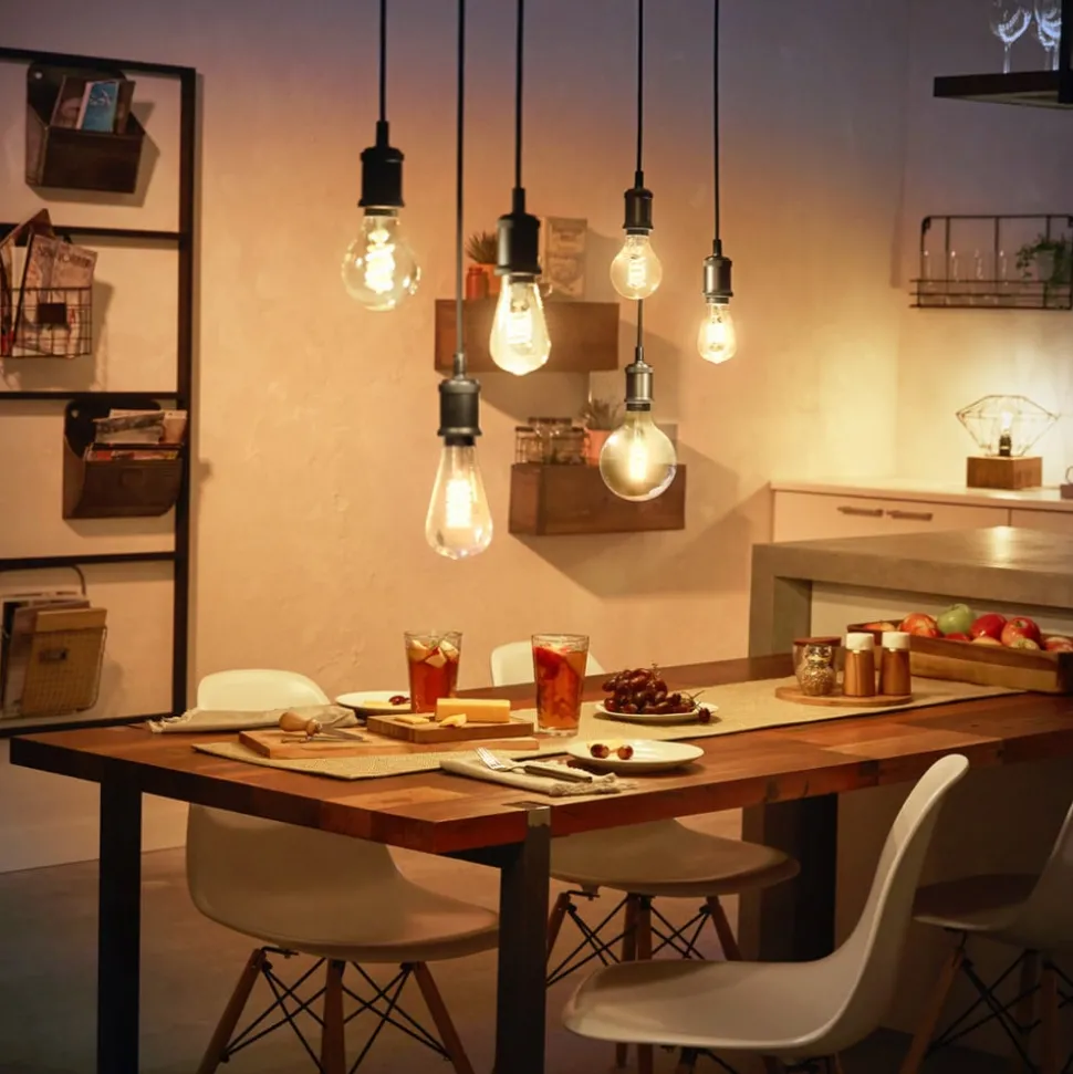 Philips Hue hvit filamentpære globe G93 E27 7,2W