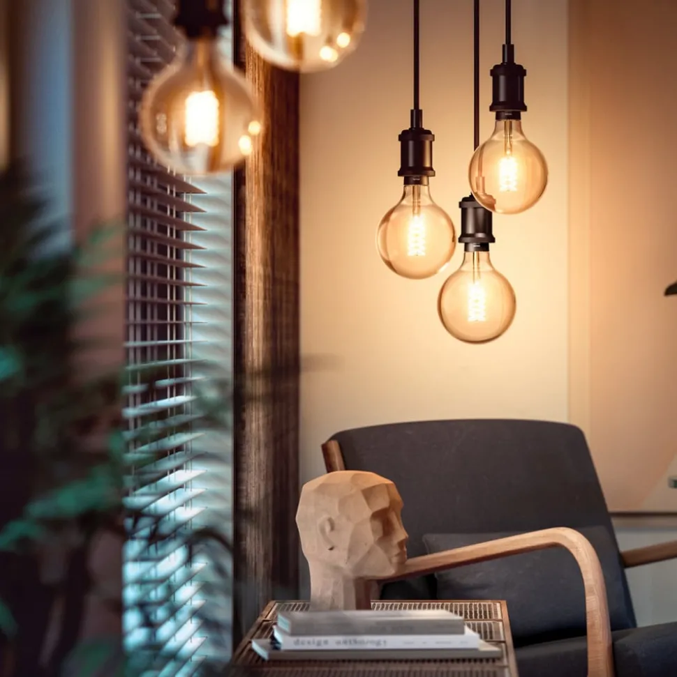 Philips Hue hvit filamentpære globe G93 E27 7,2W