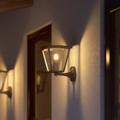 Philips Hue Inara utendørs LED-vegglampe, svart
