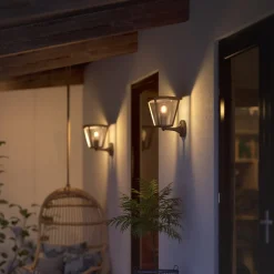 Philips Hue Inara utendørs LED-vegglampe, svart