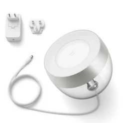 Philips Hue Iris WACA LED-bordlampe, sølv