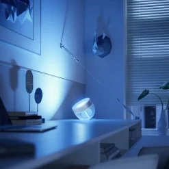 Philips Hue Iris WACA LED-bordlampe, sølv