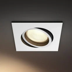 Philips Hue LED innfelt spot Centura, hvit, 9x9 cm, CCT, RGB