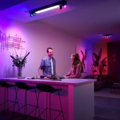 Philips Hue LED-downlight Centris svart 4 lyskilder RGB CCT