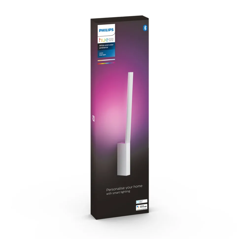 Philips Hue Liane LED-vegglampe, RGBW, hvit