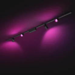 Philips Hue Perifo skinnesystem 4 spoter svart