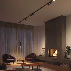 Philips Hue Perifo skinnesystem 4 spoter svart