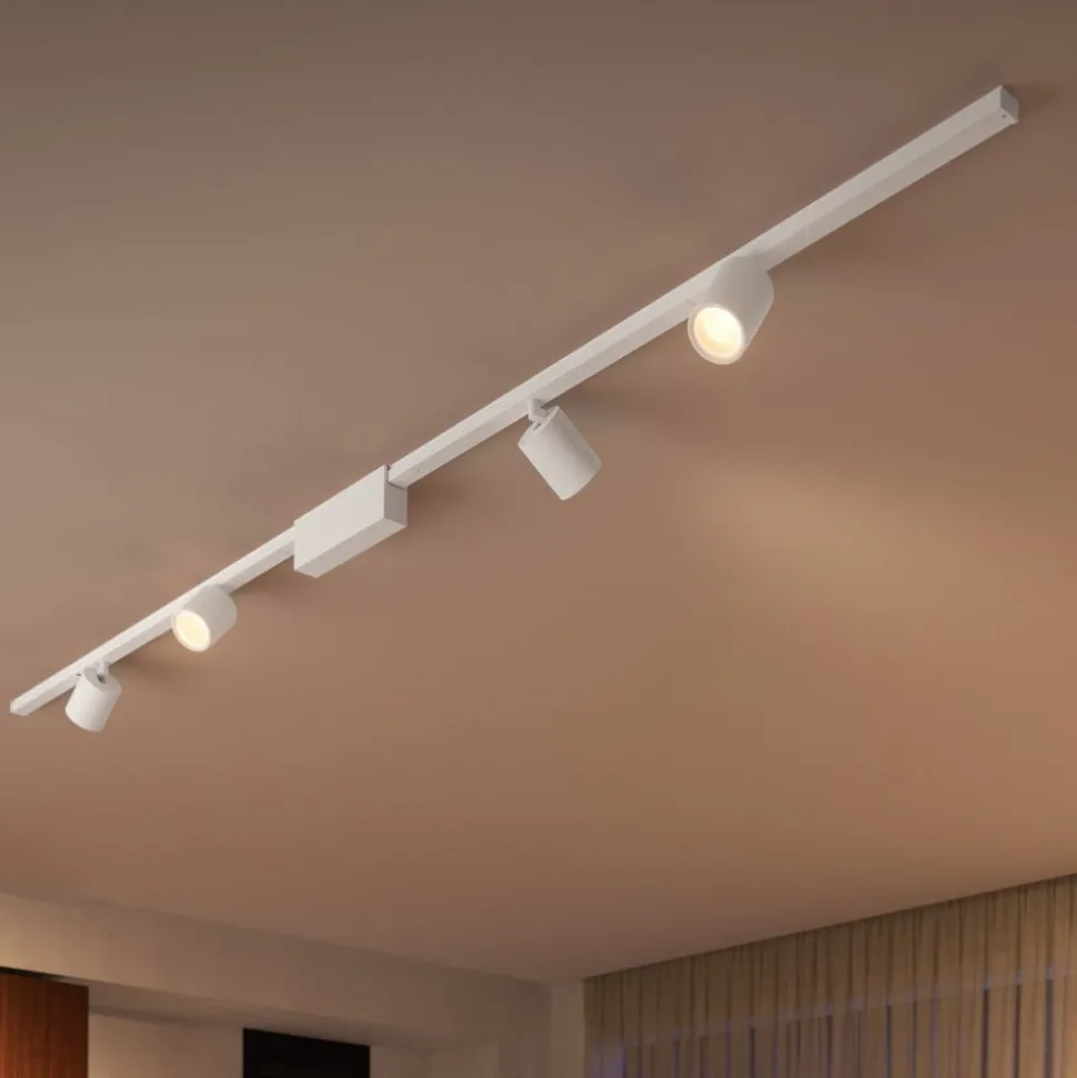 Philips Hue Perifo skinnesystem 4 spoter hvit