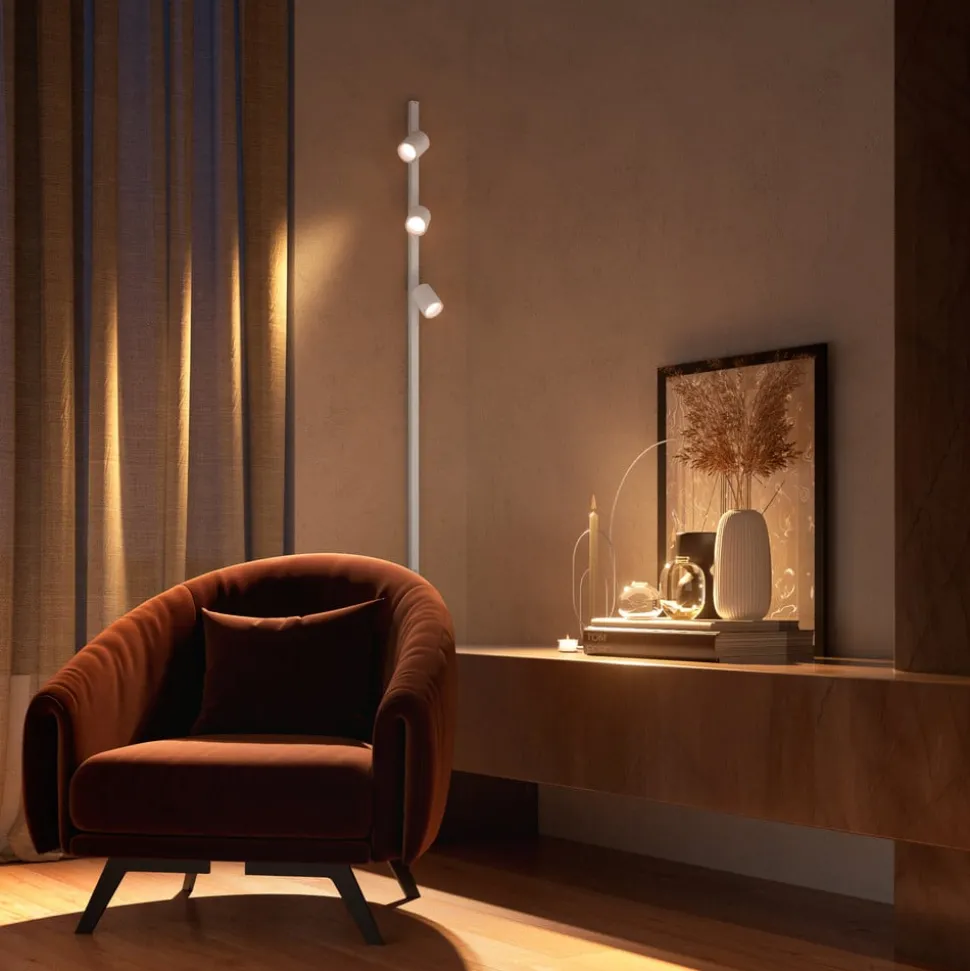 Philips Hue Perifo skinnesystem 4 spoter hvit