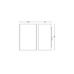 Philips Hue Resonate WACA Up- & downlight svart