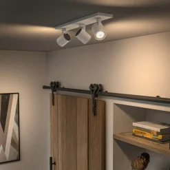 Philips Hue Runner LED-spot, 3 lyskilder, dimmerbryter, hvit