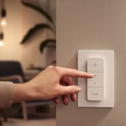 Philips Hue Runner LED-spot, 3 lyskilder, dimmerbryter, hvit