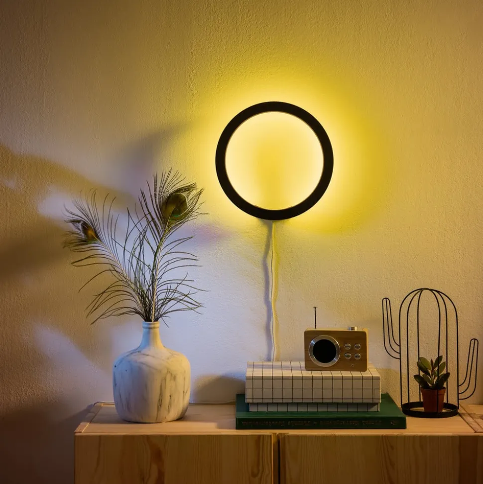 Philips Hue Sana LED-vegglampe, RGBW, svart