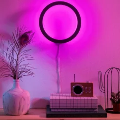 Philips Hue Sana LED-vegglampe, RGBW, svart