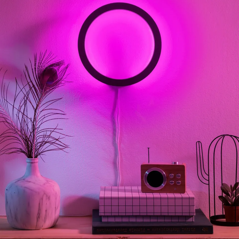 Philips Hue Sana LED-vegglampe, RGBW, svart