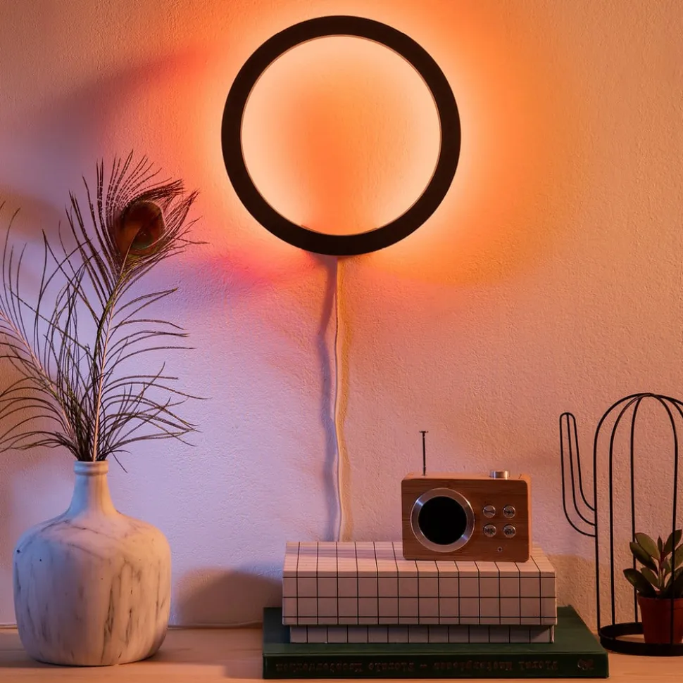Philips Hue Sana LED-vegglampe, RGBW, svart