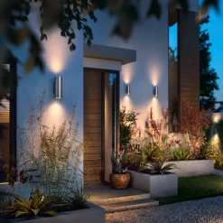 Philips Hue WACA Appear utendørs vegglampe stål