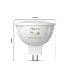 Philips Hue White & Colour Ambiance 6,3W GU5.3 2stk