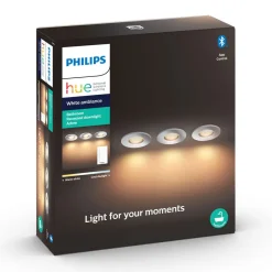 Philips Hue White Ambiance Adore downlight, 3-er