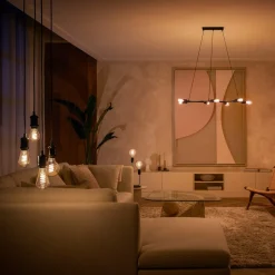 Philips Hue White E27 7W filamentpære A60 550lm