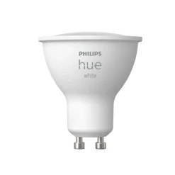 Philips Hue White LED-reflektorpære GU10 4,2 W, sett med 2 stk