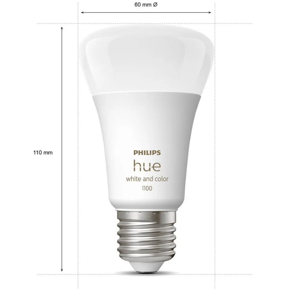 Philips Hue White&Color Ambiance LED E27 9W 1100lm