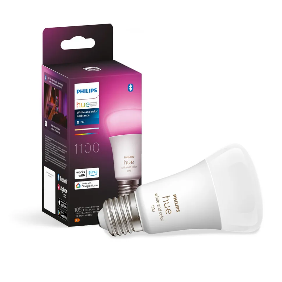 Philips Hue White&Color Ambiance LED E27 9W 1100lm