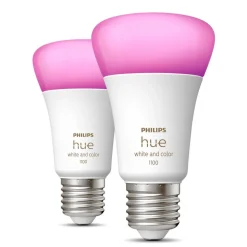 Philips Hue White&Color Ambiance E27 9W 1100lm 2er