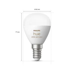 Philips Hue White&Color Ambiance E14 5,1W 2 stk