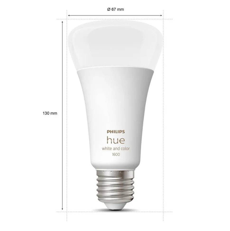 Philips Hue White+Color E27 15W LED-pære